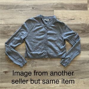 American Eagle grey cardigan